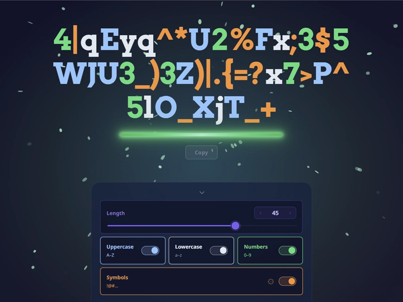 Password Generator app