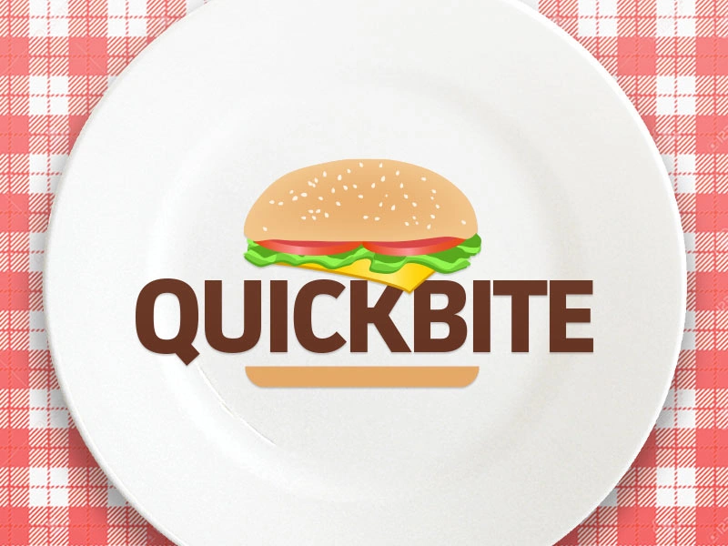QuickBite fast food locator app with filtering and restaurant finder features